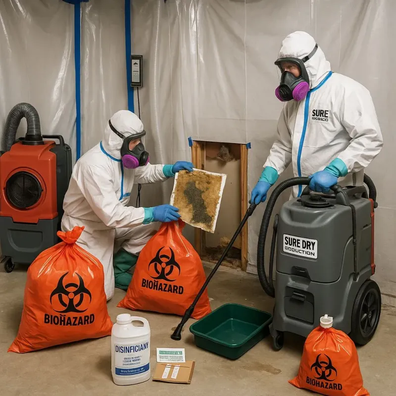 Contaminated Water Handling Protocols process in Webster, TX