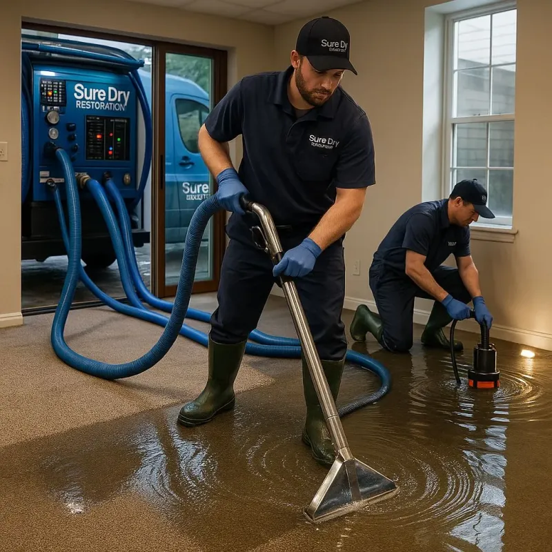 Water Extraction and Removal process in Webster, TX